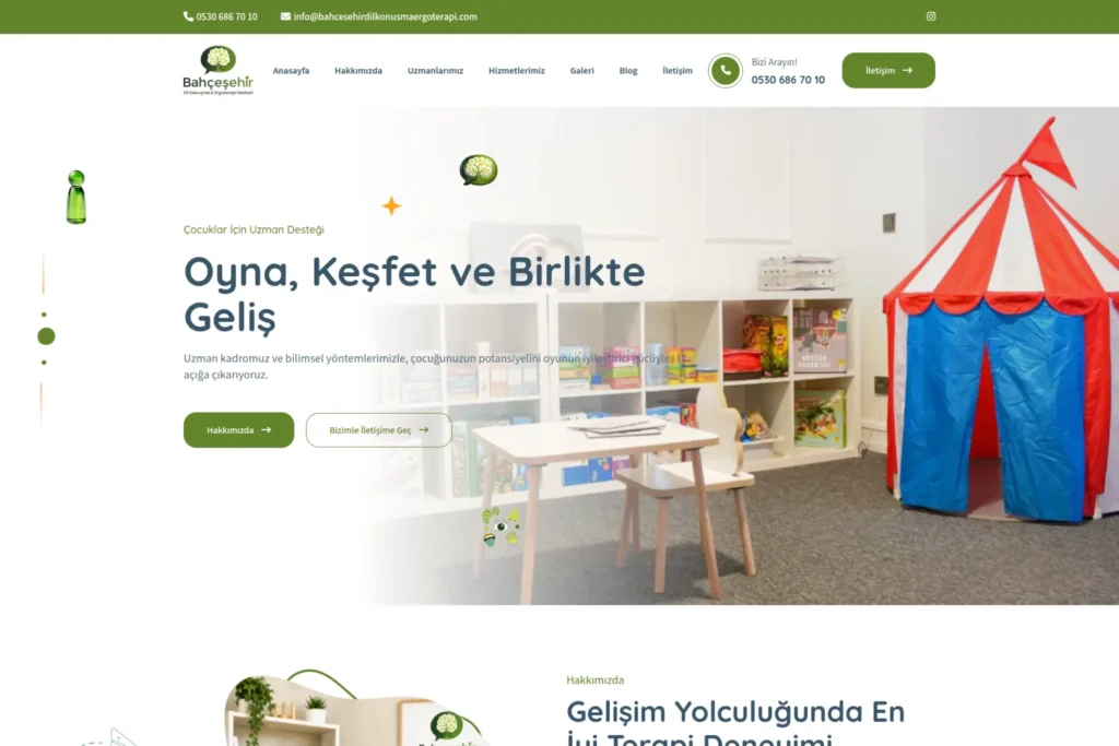 fikir dönüşüm bahçeşehir dil konuşma ve ergoterapi